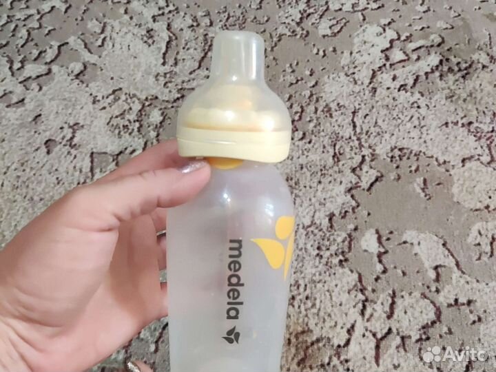 Бутылочка с соской для густого