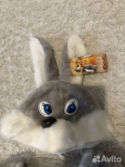 Новогодний костюм зайчика рост 110