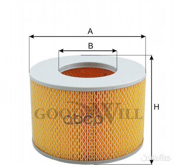 Фильтр воздушный AG533 Goodwill