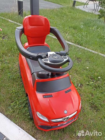 Детская машинка каталка mercedes