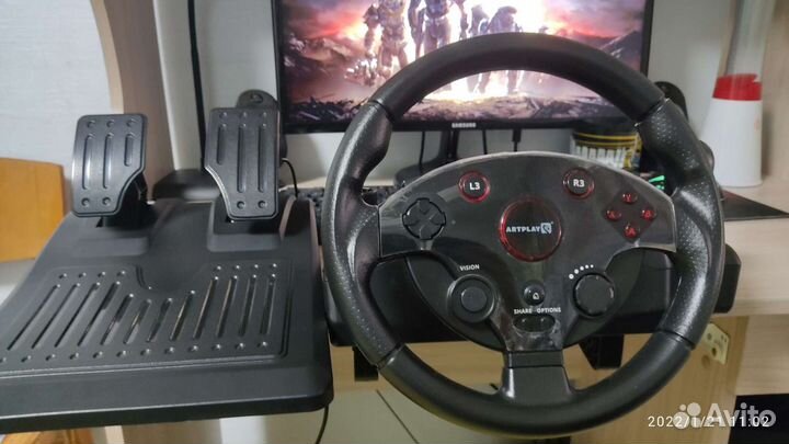 Игровой руль Artplay street racing weel turbo C900