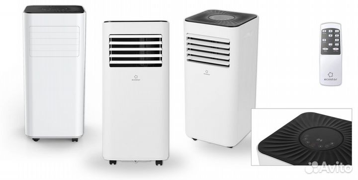 Мобильный кондиционер EcoStar DesireKV-DS07 на22м2