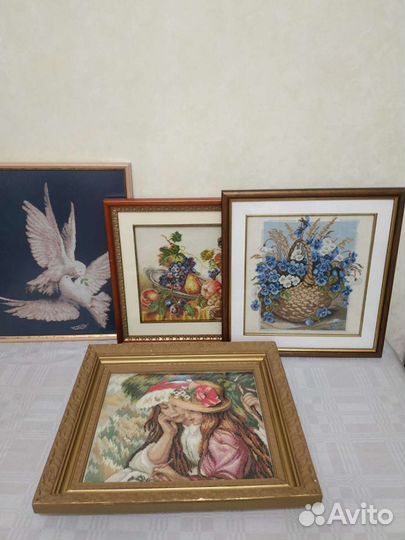 Картина рукоделие - вышивка крестом