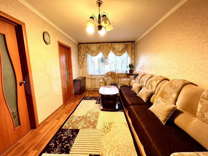 4-к. квартира, 60,5 м², 3/5 эт.