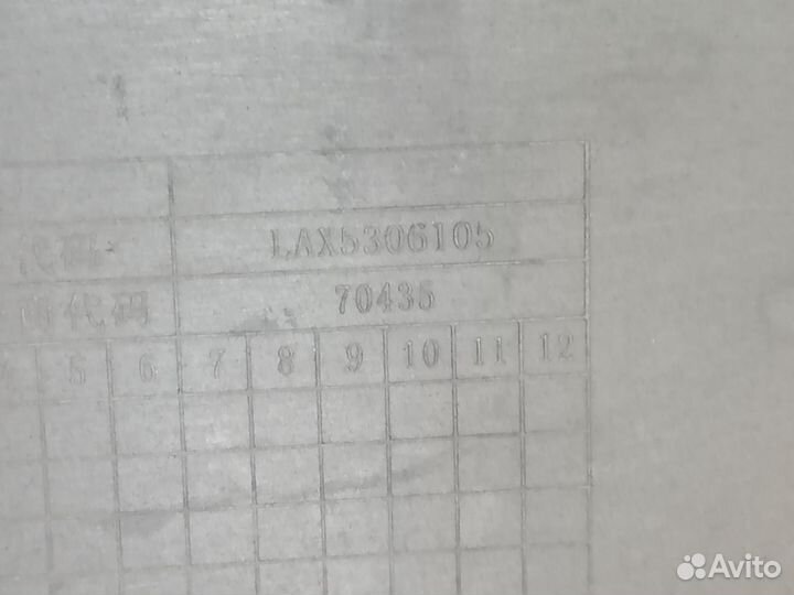 Крышка подушки безопасности Lifan Breez 2008