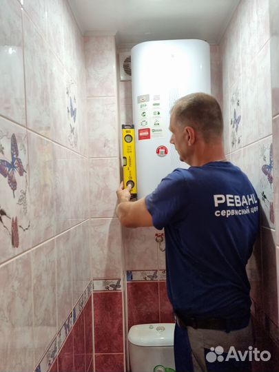 Установка водонагревателей