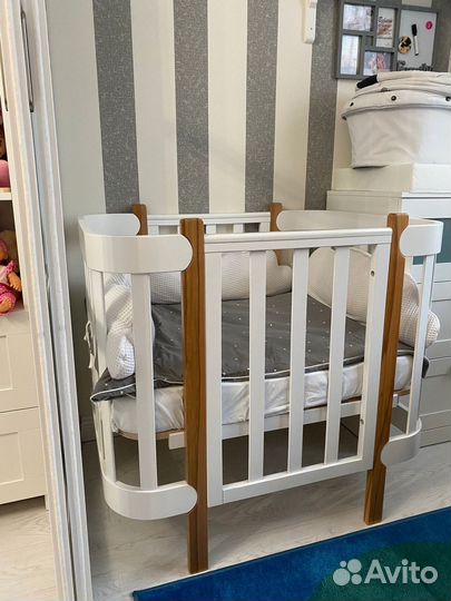 Детская кроватка happy baby mommy lux