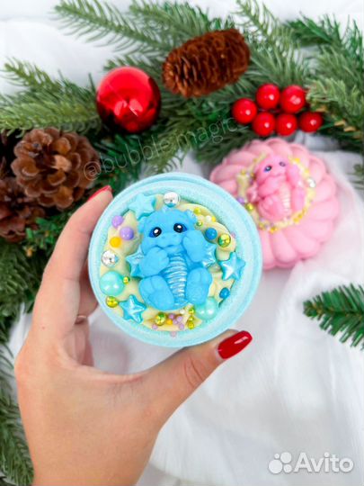 Новогодние бомбочки для ванны