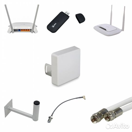 Готовый комплект 4G Интернета (Эконом)