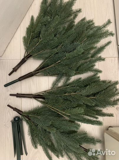 Елка искусственная литая IKEA feika 180 см