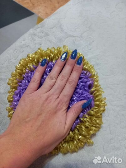 Мочалка ручной работы