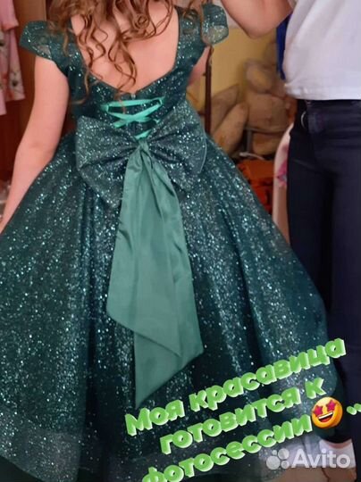 Вечернее платье для девочки на выпускной
