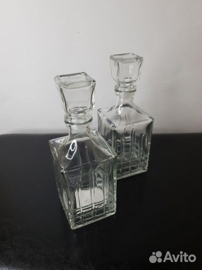 Штофы и графины стекло