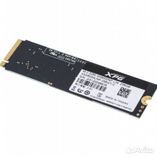 Adata SX6000 Lite 256Gb Новый