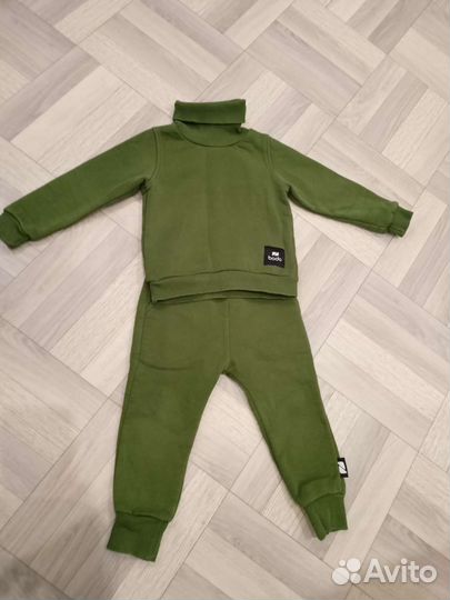 Теплый флисовый костюм