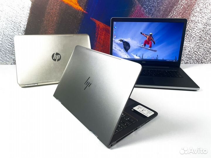 Ноутбуки HP / Dell + i5 / i7 + IPS + SSD