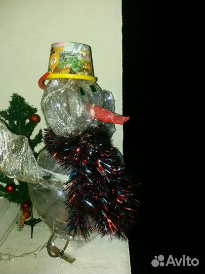 Снеговик на новый год