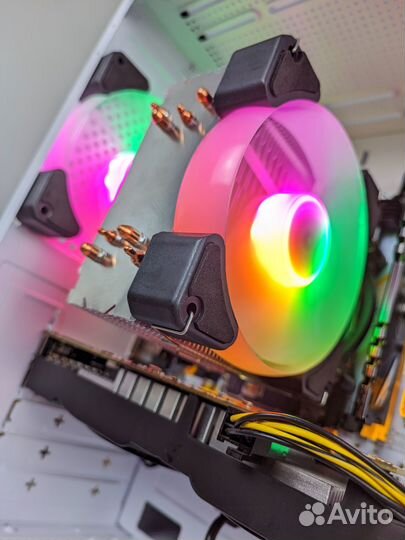 Игровой компьютер Intel 8 ядер DDR4 16Gb SSD 512G