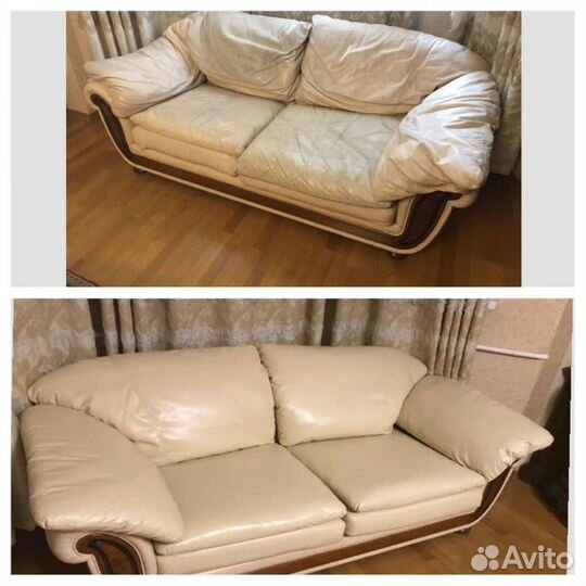 Перетяжка и ремонт мягкой мебели