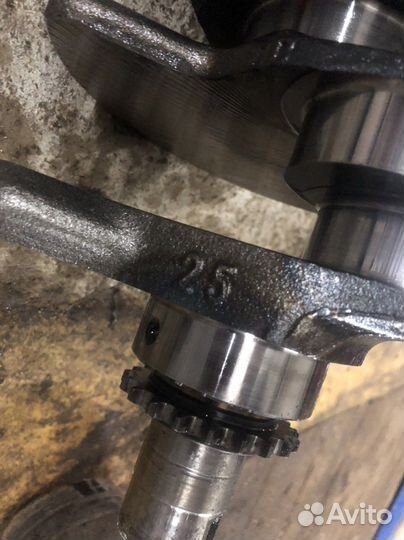 Коленвал 2.5 TDI AKE audi A6 A4 A8 vw passat b5