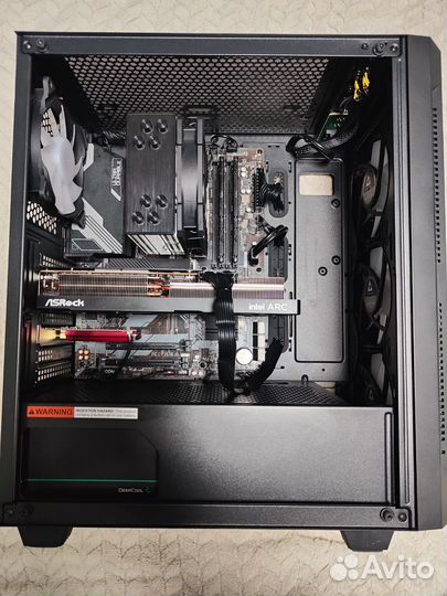 Компьютер игровой i5 12400 + intel Arc770 16gb