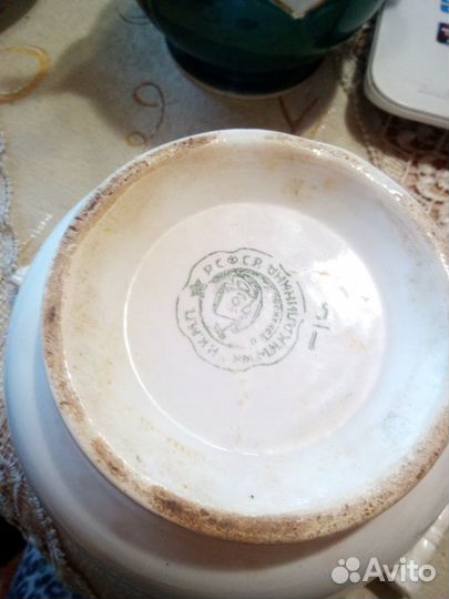 Фарфоровая посуда СССР