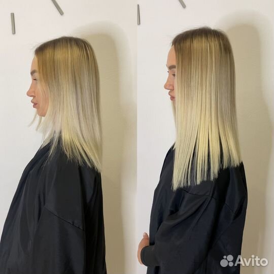 Наращивание волос, кератин, ботокс