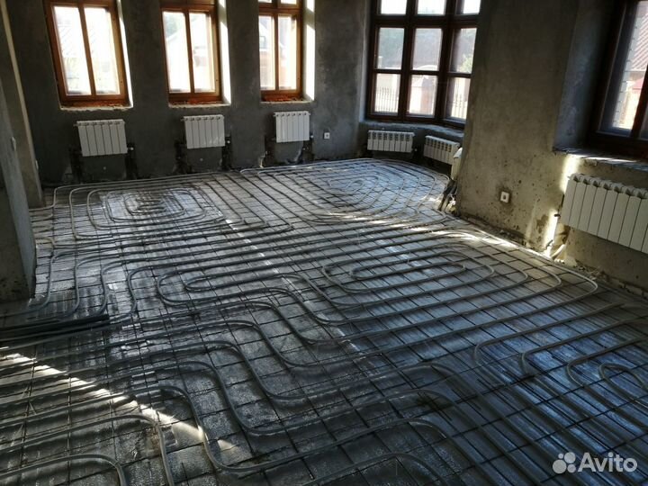 Монтаж отопления, водоснабжения, канализации