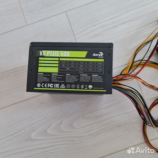 Блок питания AeroCool VX plus 500W Скупка трейдин