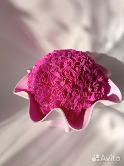 Настольный светильник букет роз