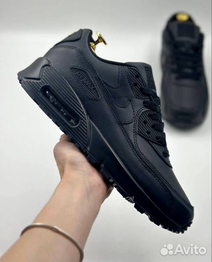 Кроссовки Nike Air Max 90 кожаные