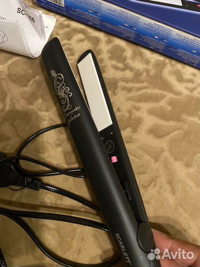 Выпрямитель щипцы scarlett утюжок для волос