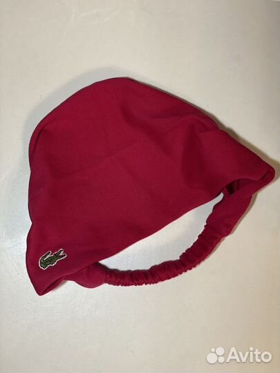 Повязка на голову женская lacoste