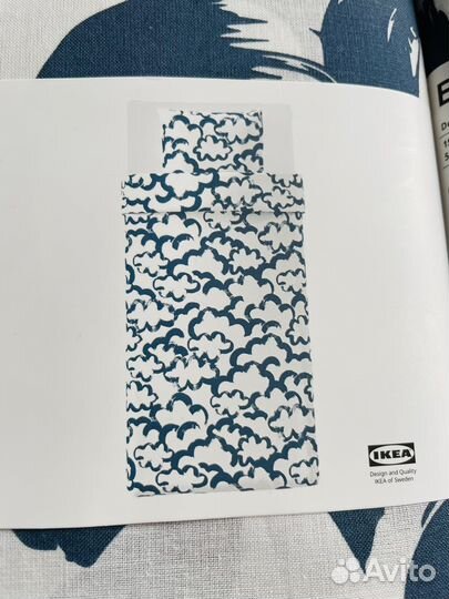 Белье постельное Икеа Ekpurpurmal Новое