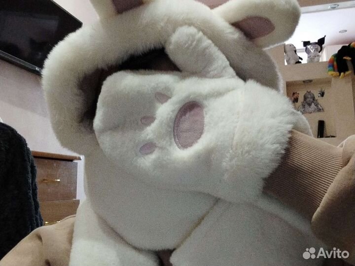 Шапка шарф с ушками