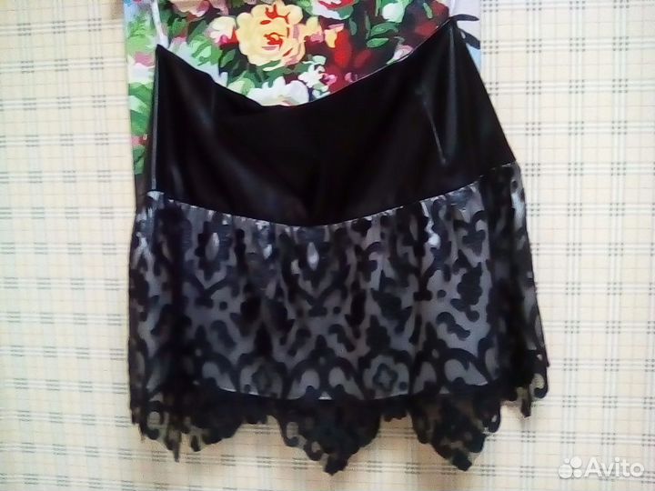 Юбка 48 кожзам