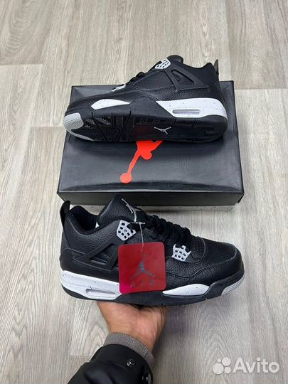 Кроссовки Air Jordan 4 Oreo (41-45)