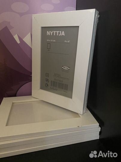 Рамки для фото IKEA nyttja 10x15 см