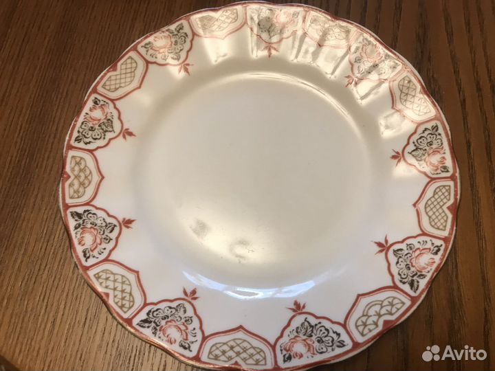 Блюдца винтаж лфз Kahla Volkstedt