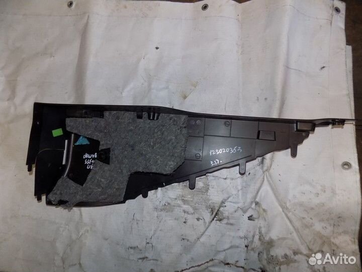 Обшивка багажника Duster 2012