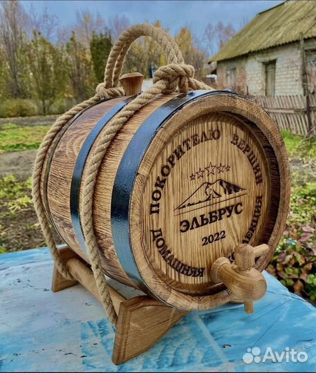 Бочка дубовая 10 литров доставка в Тверь