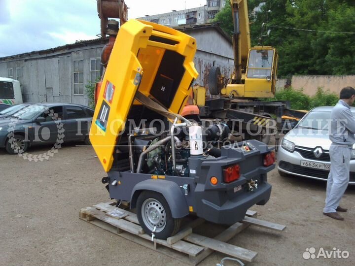 Винтовой дизель компрессор Atlas Copco 5 куб/мин