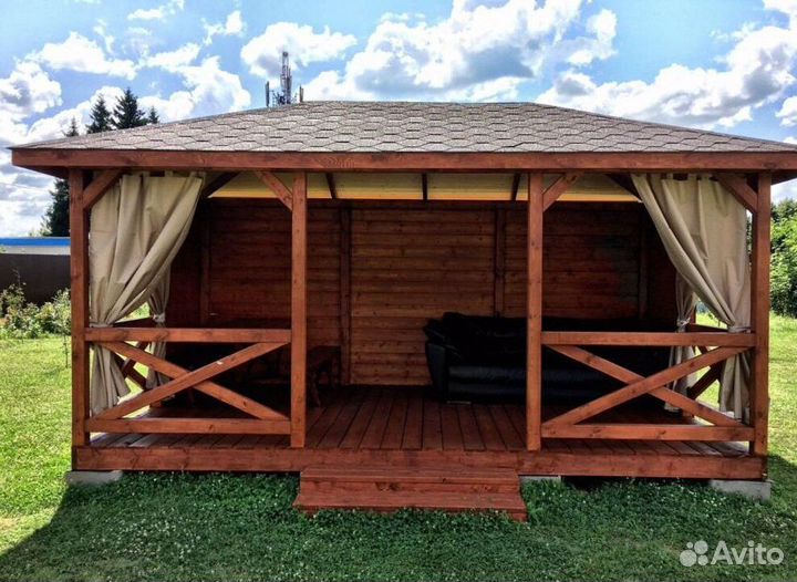 Красивые беседки