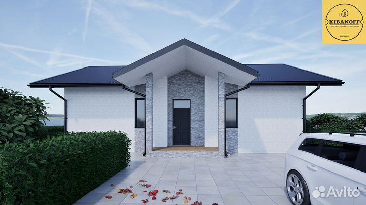 Строительство домов из кирпича, газобетона под клю