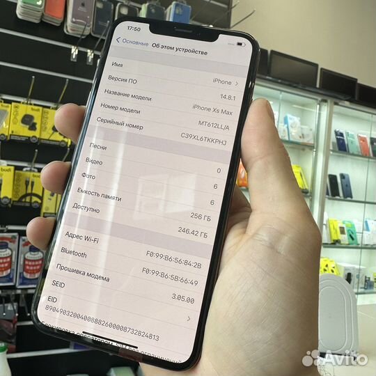 iPhone xs max 256gb