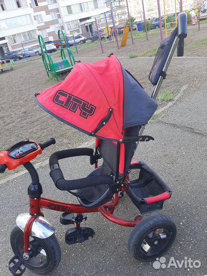 Детский трехколесный велосипед бу