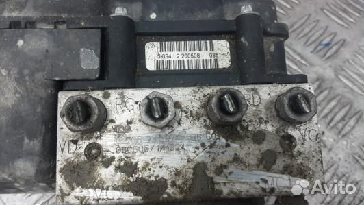 Блок ABS citroen berlingo 2 (KML07KW01)