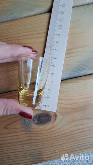 Стопки ликерные, 6 шт. Стекло СССР