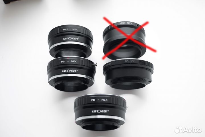 Переходник адаптор на камеру Sony R или Nex