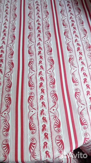 Ткань сатин в полоску красивейший.8.65х0.83